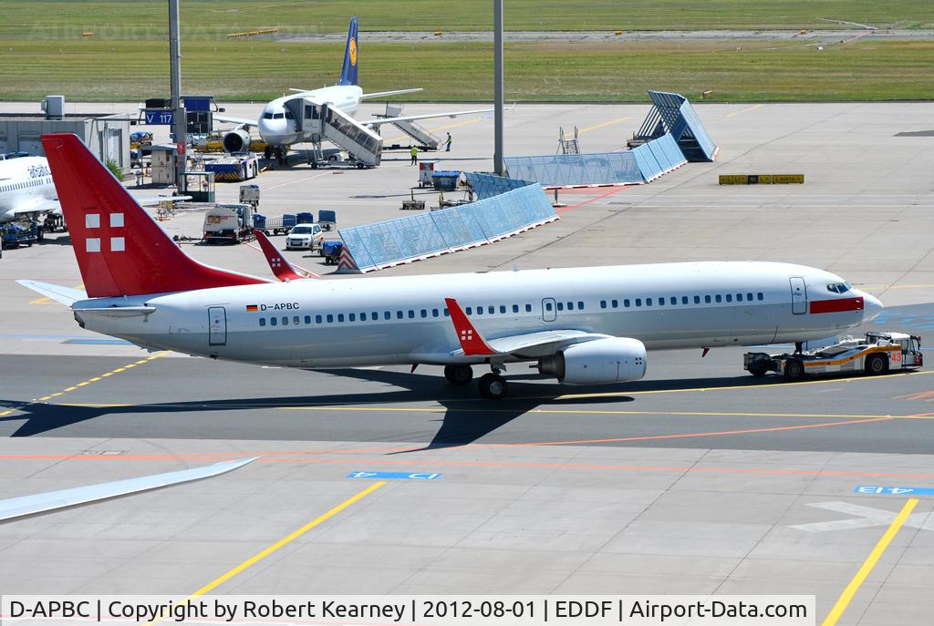 D-APBC, 2004 Boeing 737-8BK C/N 33016, Taxiing out for departure