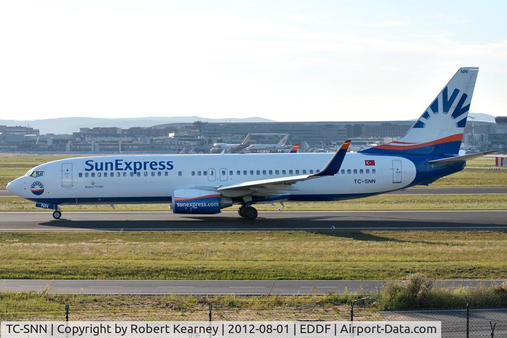 TC-SNN, 2010 Boeing 737-8HC C/N 40775, Taxiing around for departure