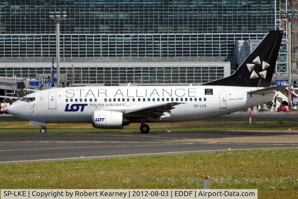 SP-LKE, 1993 Boeing 737-55D C/N 27130, Taxiing out for departure