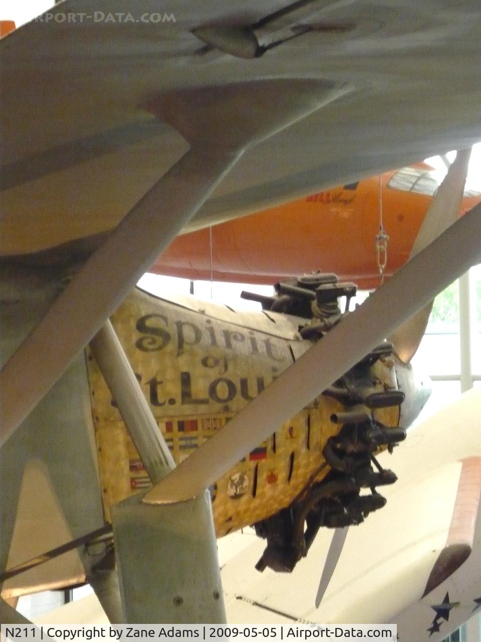 N211, 1927 Ryan NYP C/N 1, National Air and Space Museum - Photo by Hunter Adams