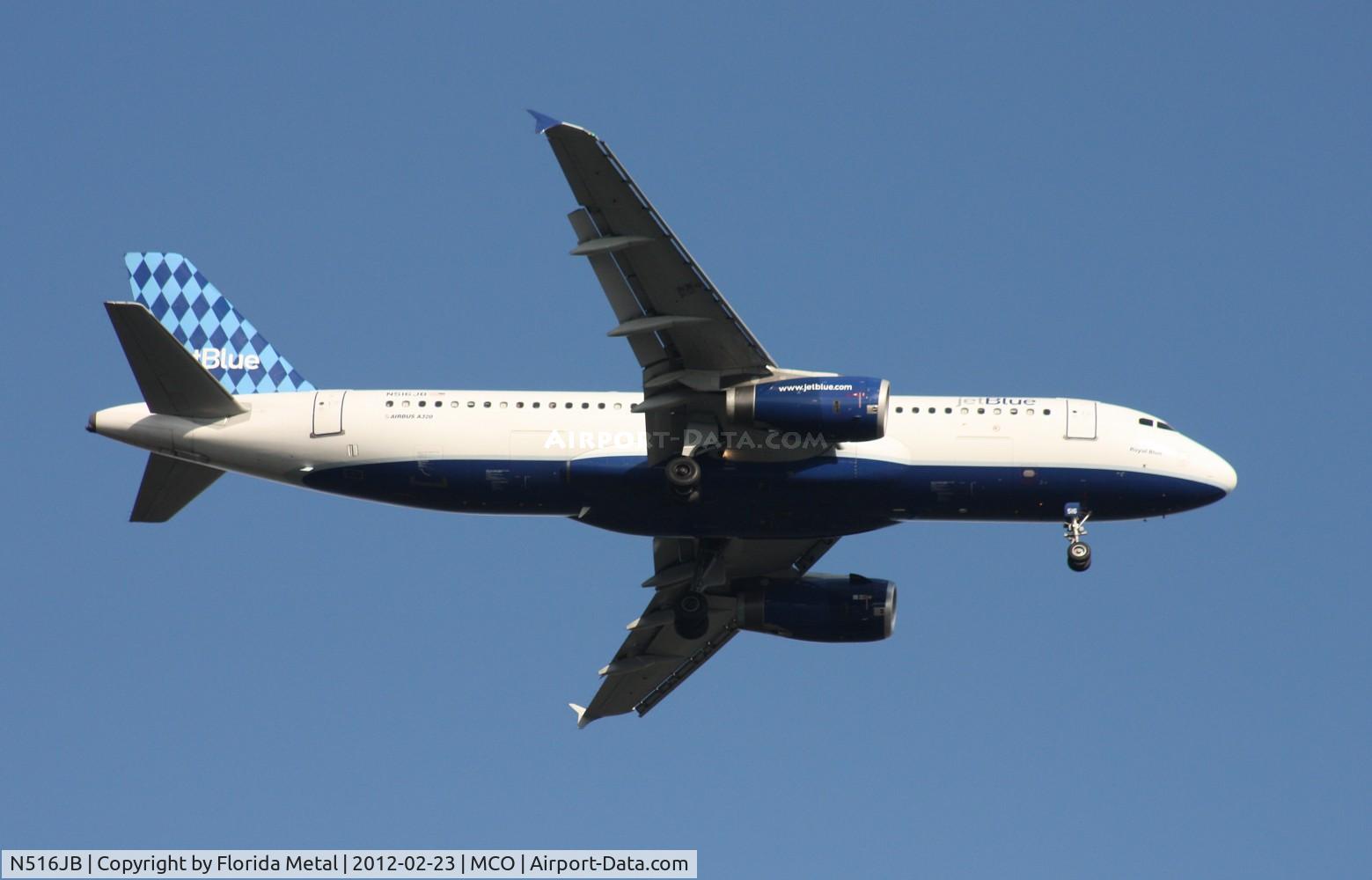 N516JB, 2000 Airbus A320-232 C/N 1302, Jet Blue A320