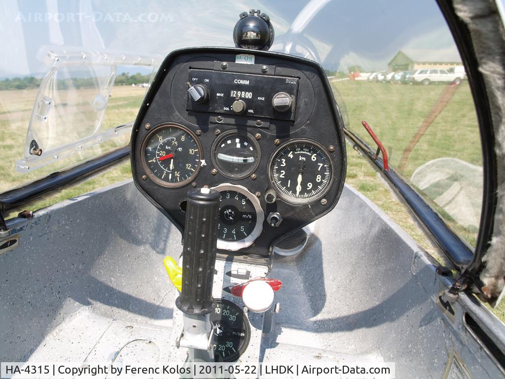 HA-4315, 1976 PZL-Bielsko SZD-36 Cobra 15 C/N -36A Cobra 15, Dunakeszi