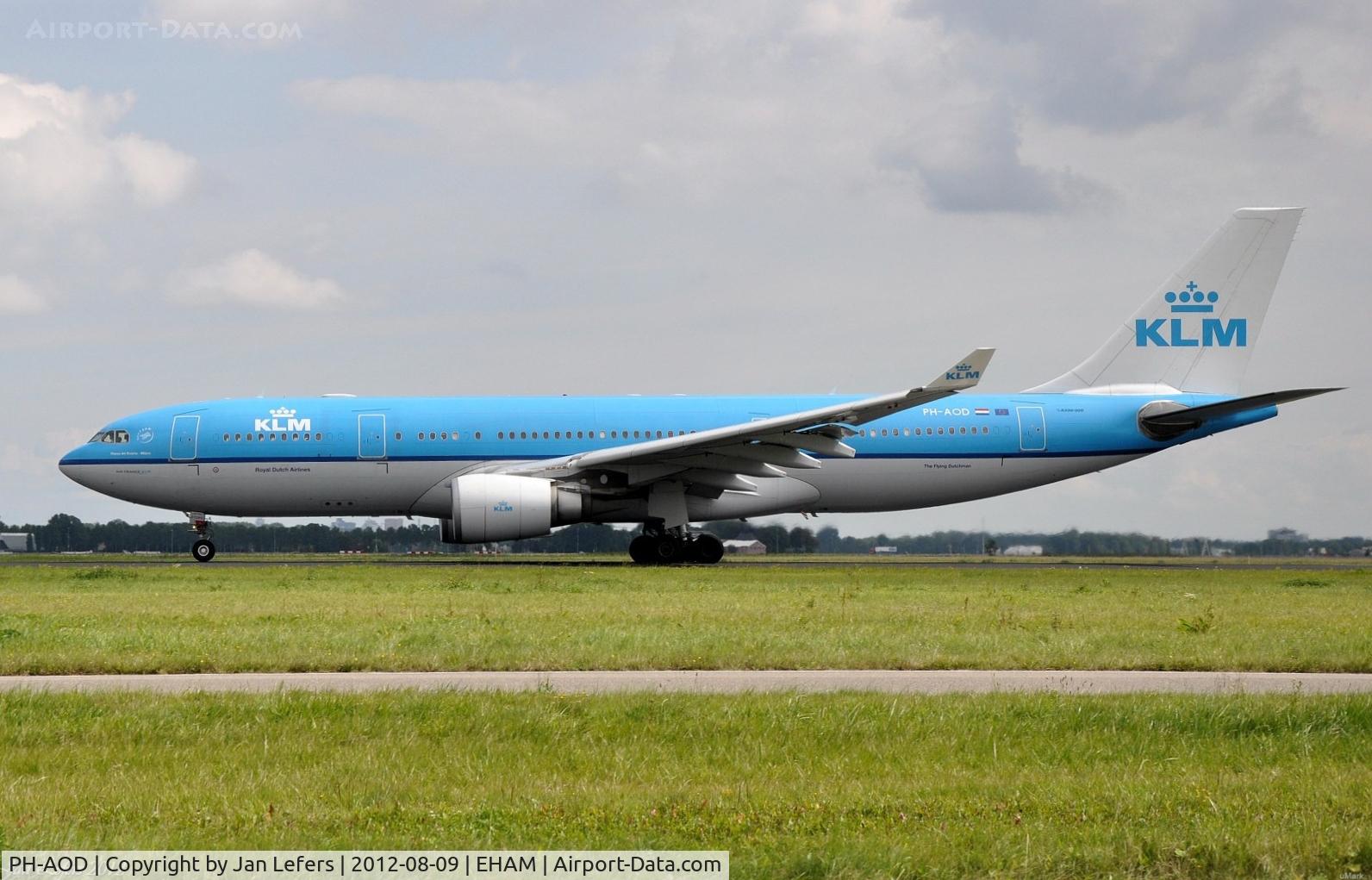PH-AOD, 2006 Airbus A330-203 C/N 738, KLM Airbus