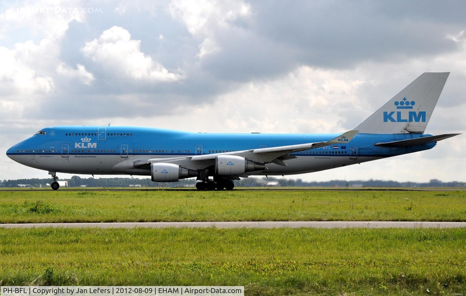 PH-BFL, 1991 Boeing 747-406 C/N 25356, KLM Boeing