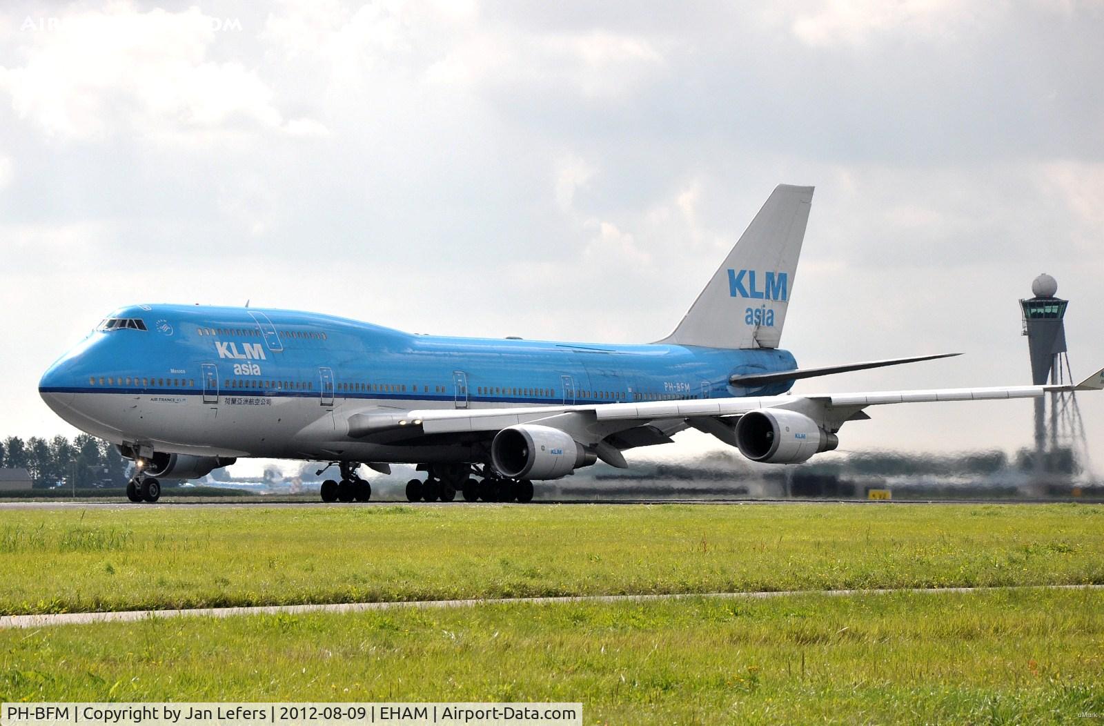 PH-BFM, 1992 Boeing 747-406BC C/N 26373, KLM Boeing