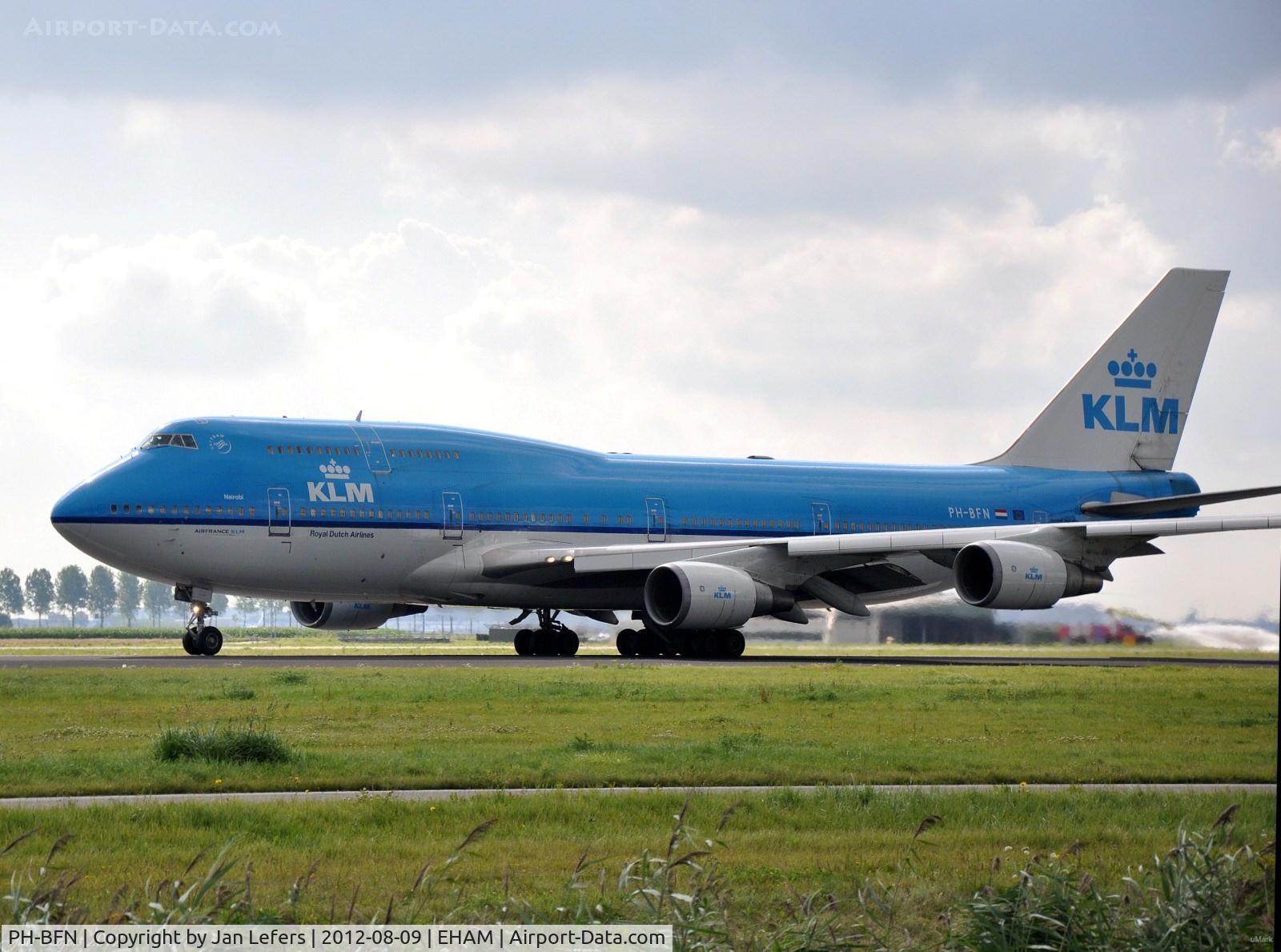 PH-BFN, 1993 Boeing 747-406BC C/N 26372, KLM Boeing