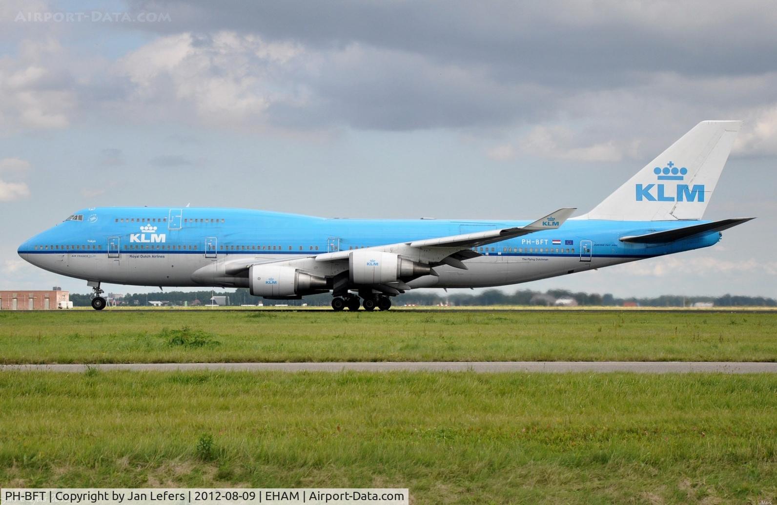 PH-BFT, 1997 Boeing 747-406BC C/N 28459, KLM Boeing