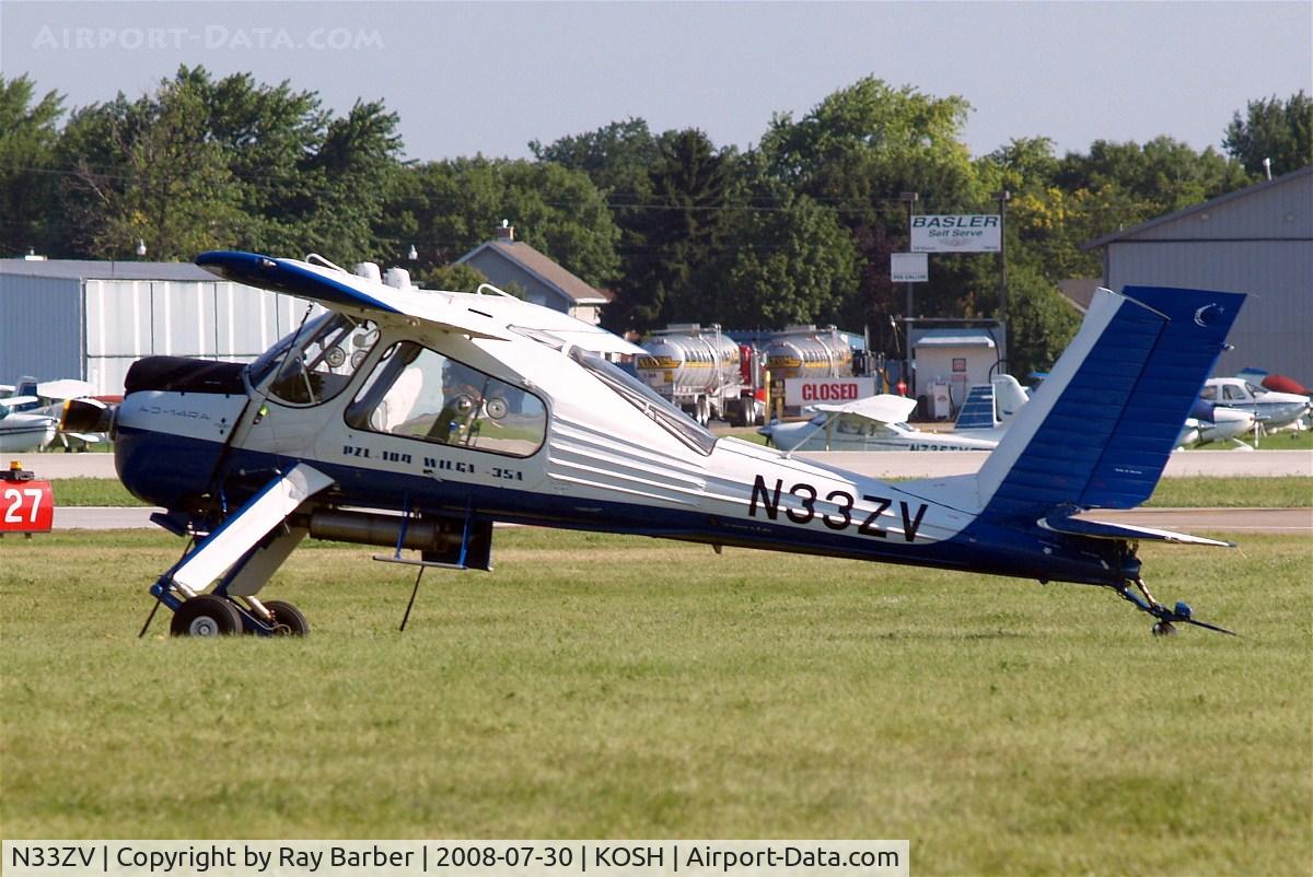 N33ZV, PZL-Okecie PZL-104 Wilga 35A C/N 74192, PZL-Okecie PZL-104 Wilga 35A [74192] Oshkosh - Wittman Regional~N 30/07/2008