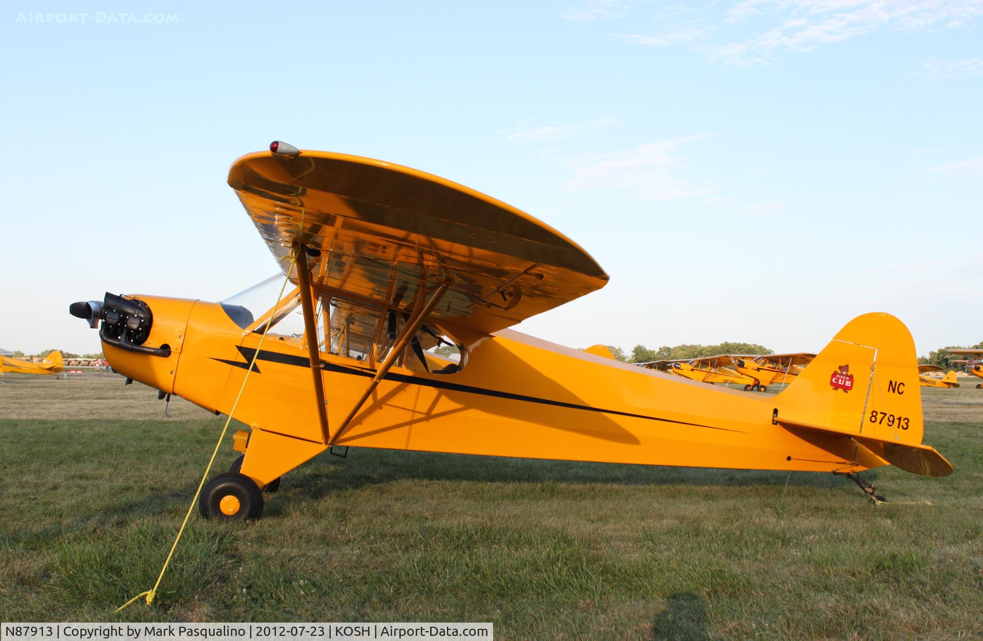 N87913, 1946 Piper J3C-65 Cub C/N 15531, Piper J3C-65