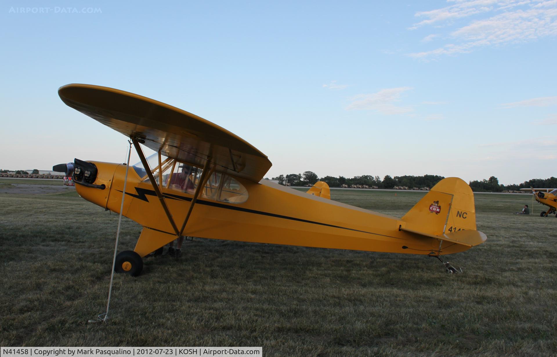 N41458, 1941 Piper J3C-65 Cub C/N 8095, Piper J3C-65