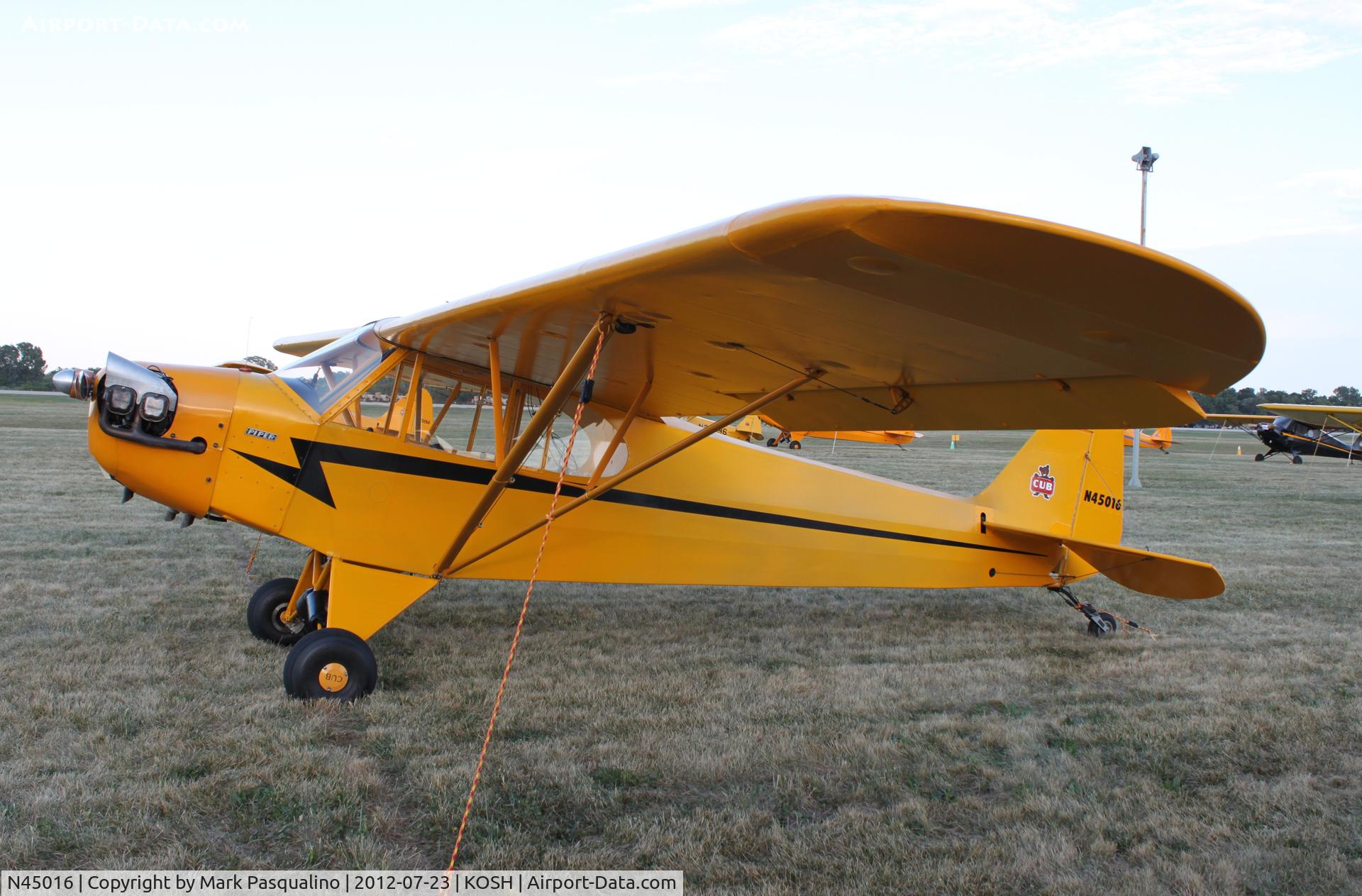 N45016, 1941 Piper J3C-65 Cub C/N 7467, Piper J3C-65