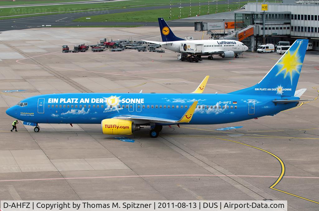 D-AHFZ, 2001 Boeing 737-8K5 C/N 30883, Tuifly D-AHFZ in spec. 