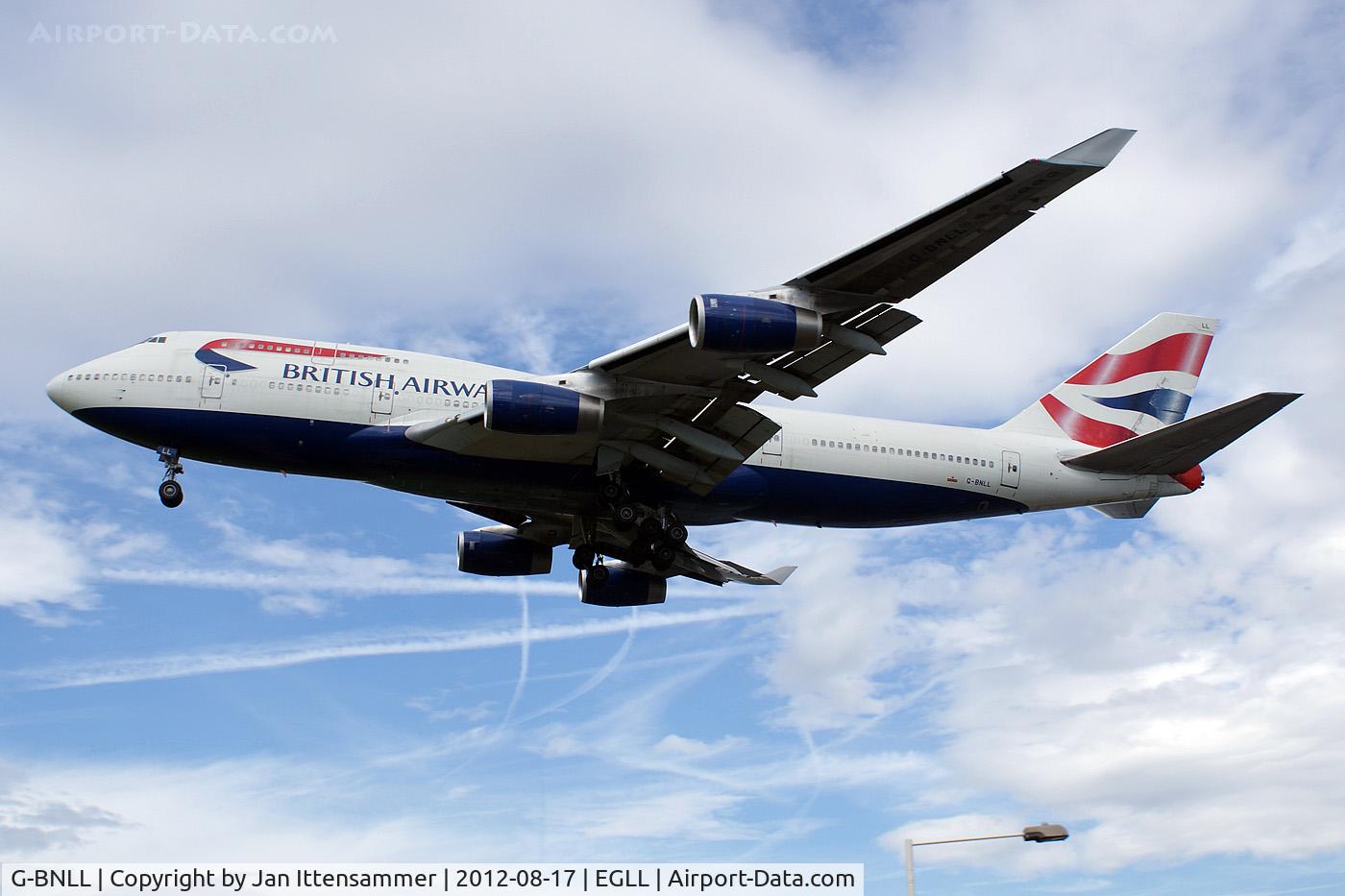 G-BNLL, 1990 Boeing 747-436 C/N 24054, G-BNLL @ EGLL
