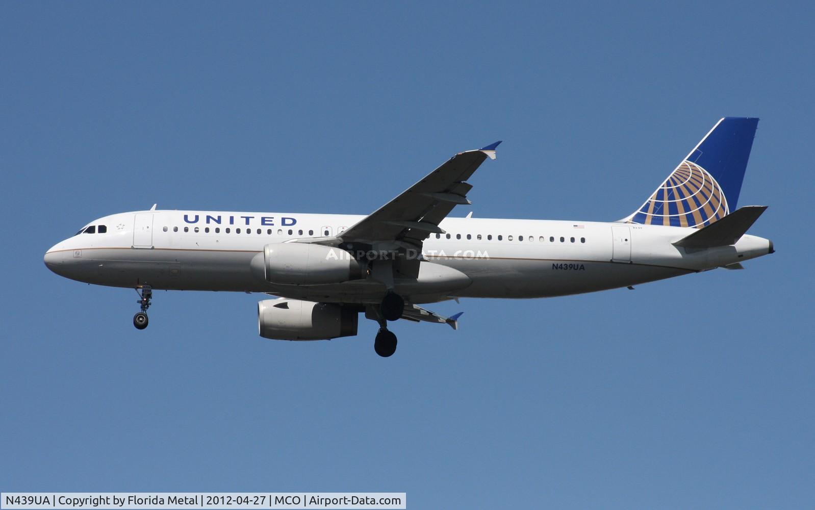 N439UA, 1997 Airbus A320-232 C/N 683, United A320