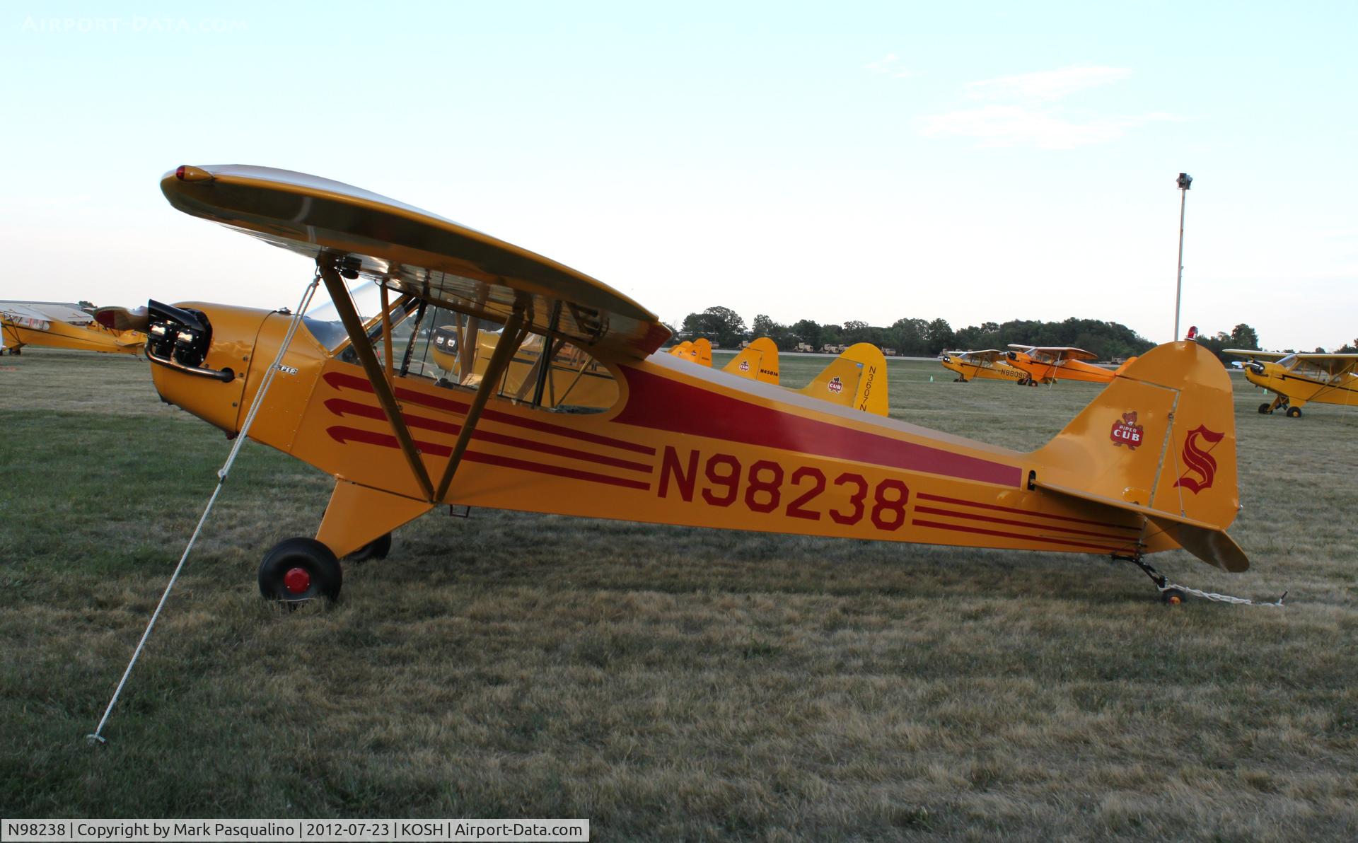 N98238, 1946 Piper J3C-65 Cub C/N 18402, Piper J3C-65