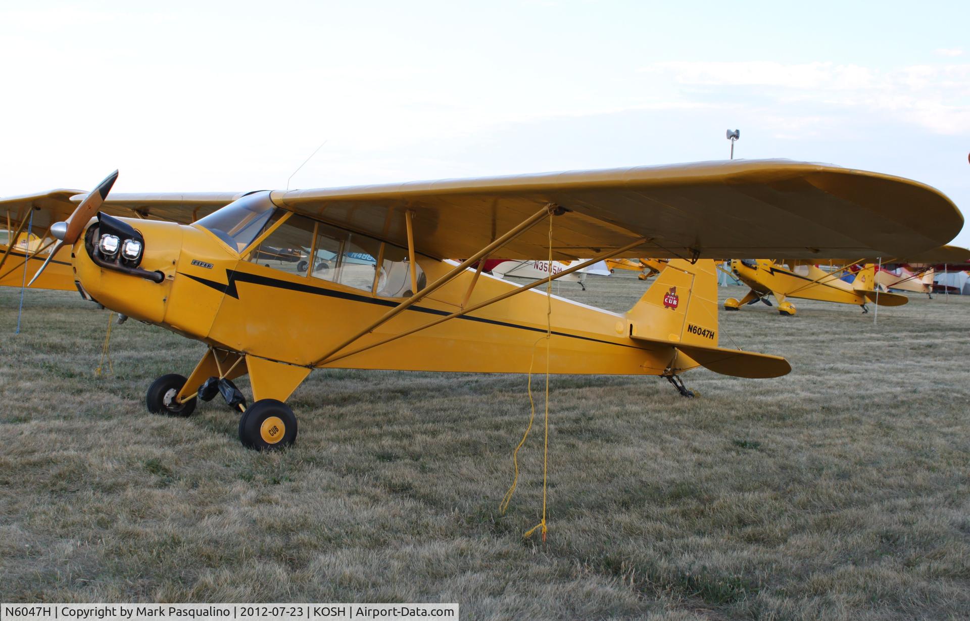N6047H, Piper J3C-65 Cub C/N 19191, Piper J3C-65