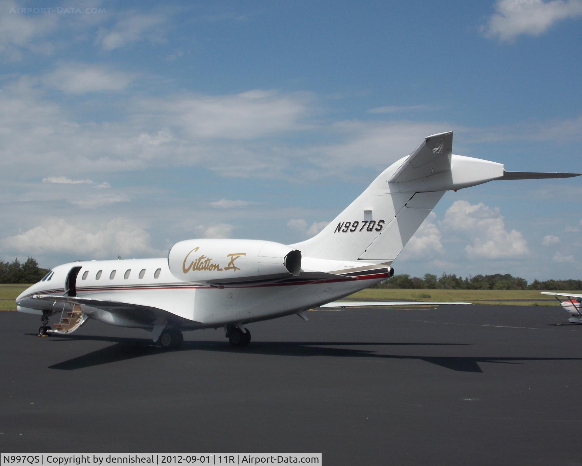 N997QS, 2002 Cessna 750 Citation X C/N 750-0208, 2002 CESSNA 750