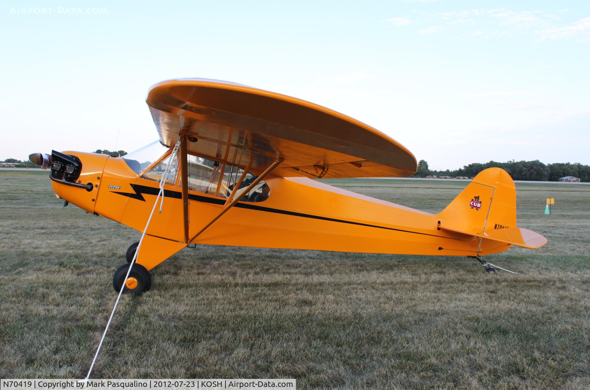 N70419, 1946 Piper J3C-65 Cub C/N 17412, Piper J3C-65