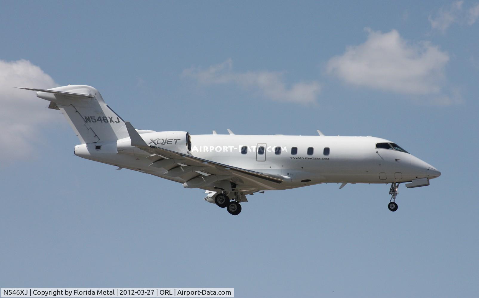 N546XJ, 2009 Bombardier Challenger 300 (BD-100-1A10) C/N 20280, Challenger 300