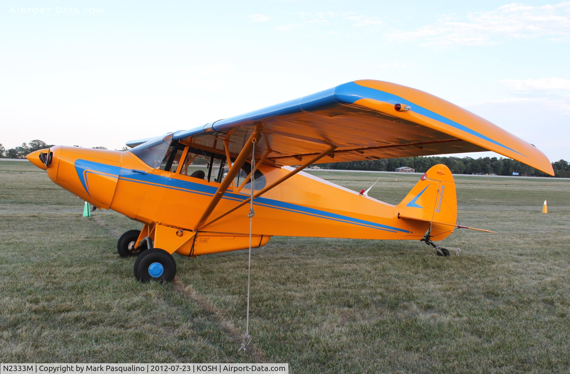 N2333M, 1946 Piper PA-12 Super Cruiser C/N 12-1394, Piper PA-12