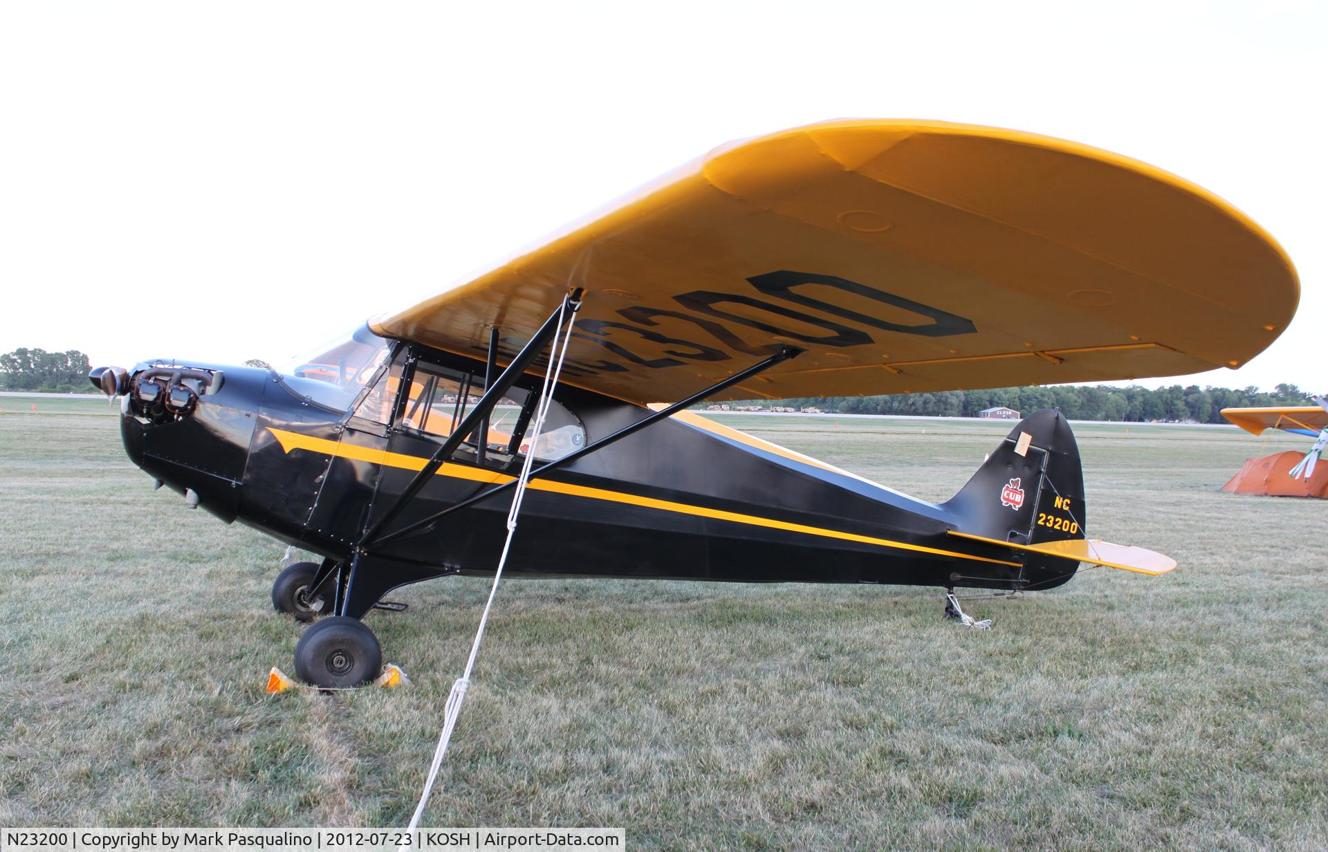 N23200, 1939 Piper J4A C/N 4-556, Piper J4A
