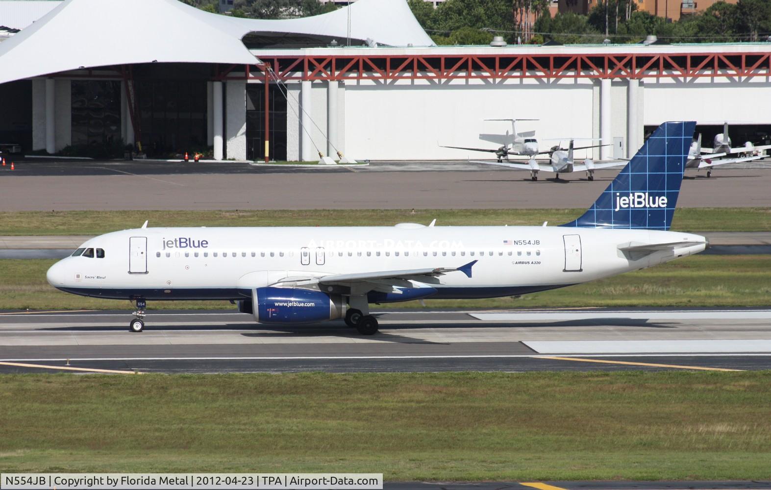 N554JB, 2002 Airbus A320-232 C/N 1898, Jet Blue A320