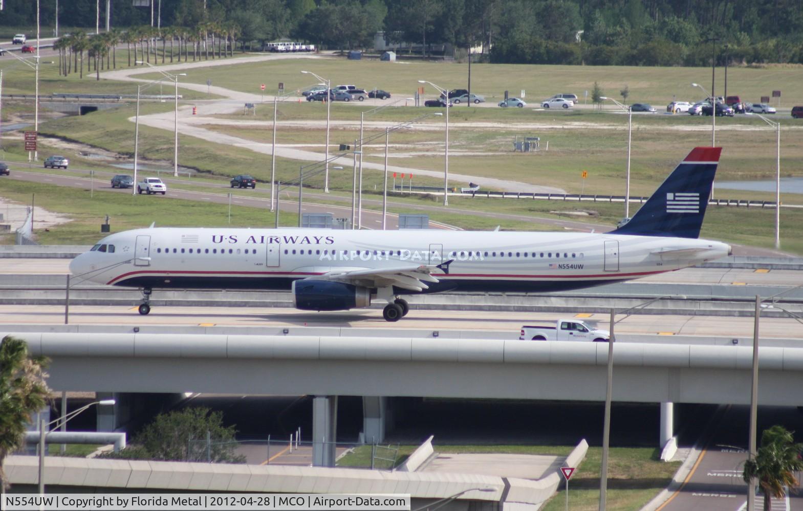 N554UW, 2011 Airbus A321-231 C/N 4866, US Airways A321