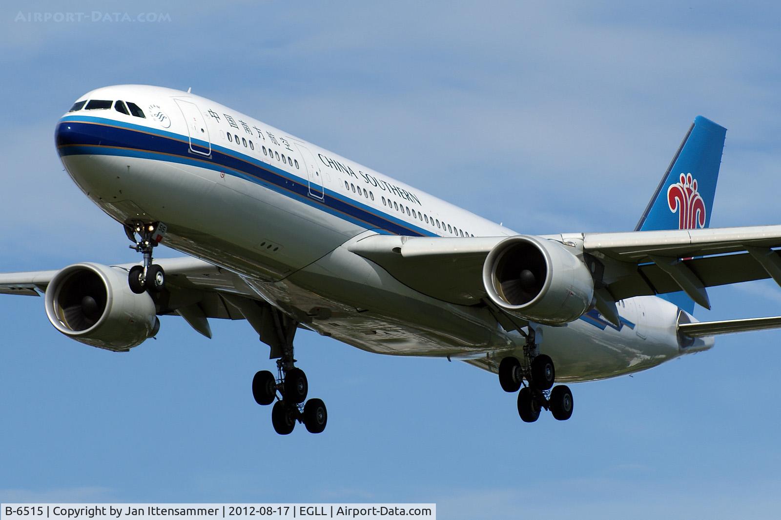 B-6515, 2010 Airbus A330-223 C/N 1116, B-6515