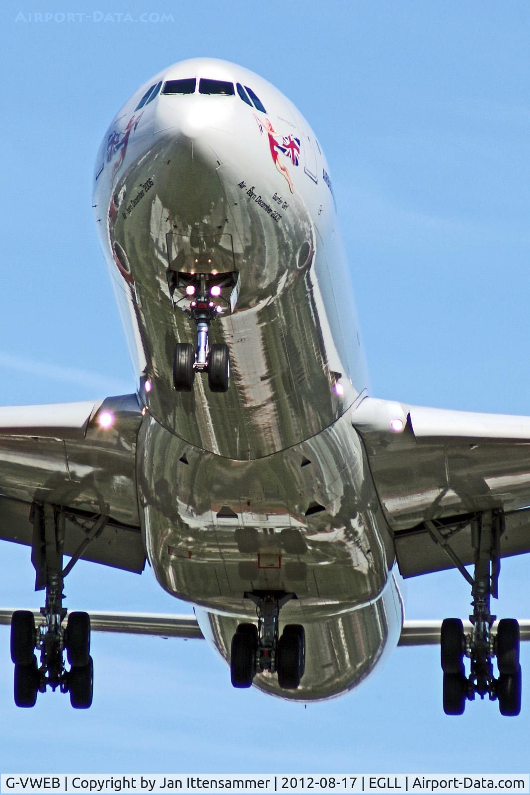 G-VWEB, 2006 Airbus A340-642 C/N 787, g-vweb