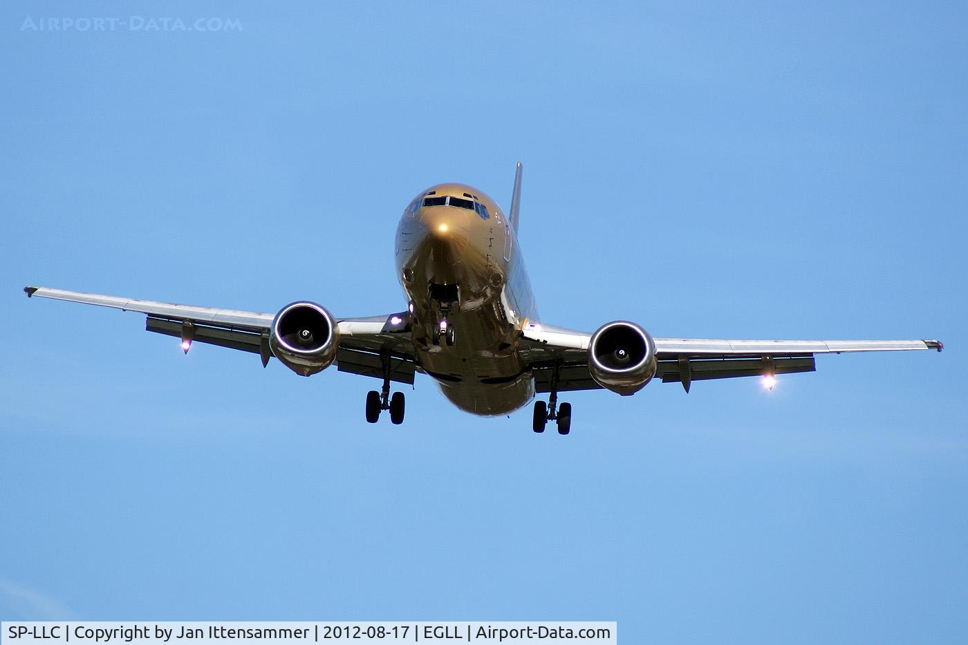 SP-LLC, 1993 Boeing 737-45D C/N 27157, SP-LLC @ EGLL