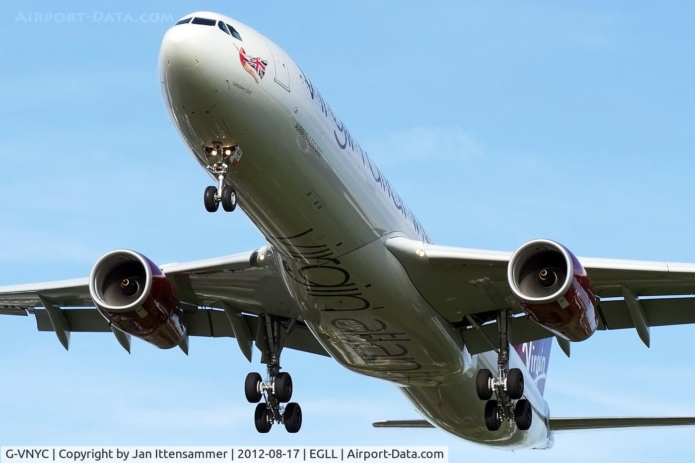 G-VNYC, 2012 Airbus A330-343X C/N 1315, G-VNYC @ EGLL