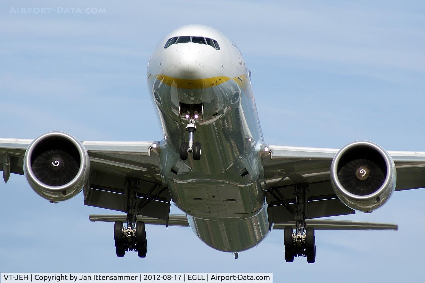VT-JEH, 2007 Boeing 777-35R/ER C/N 35166, VT-JEH  Q EGLL