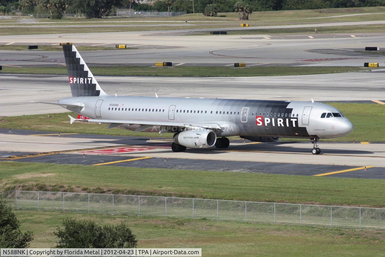 N588NK, 2005 Airbus A321-231 C/N 2590, Spirit A321