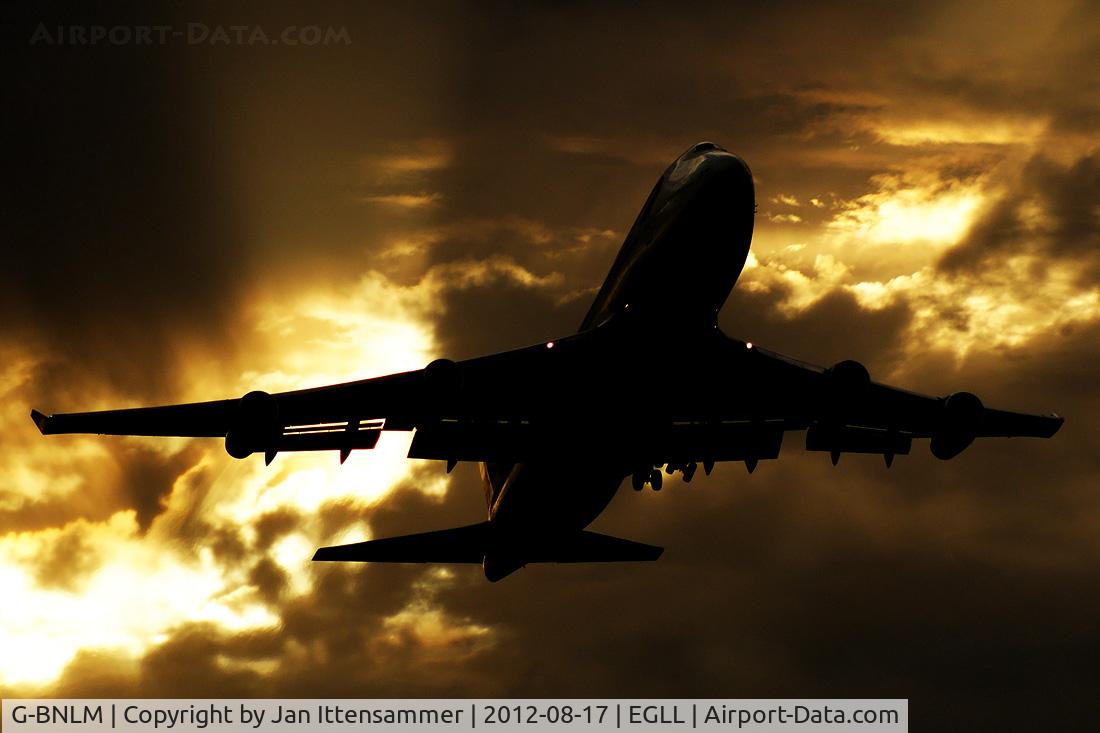 G-BNLM, 1990 Boeing 747-436 C/N 24055, G-BNLM @ EGLL