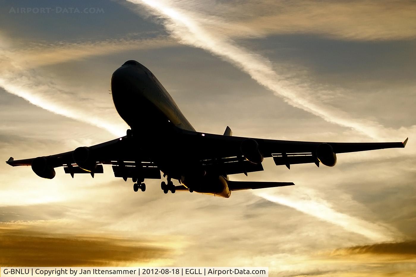G-BNLU, 1992 Boeing 747-436 C/N 25406, G-BNLU @ EGLL
