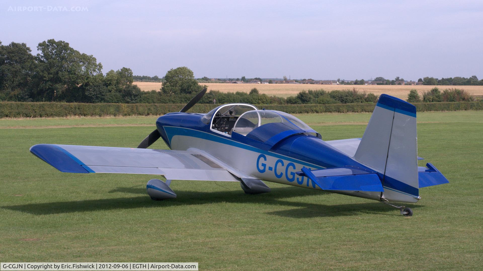 G-CGJN, 2009 Vans RV-7 C/N 73185, 1. G-CGJN at Shuttleworth (Old Warden) Aerodrome.