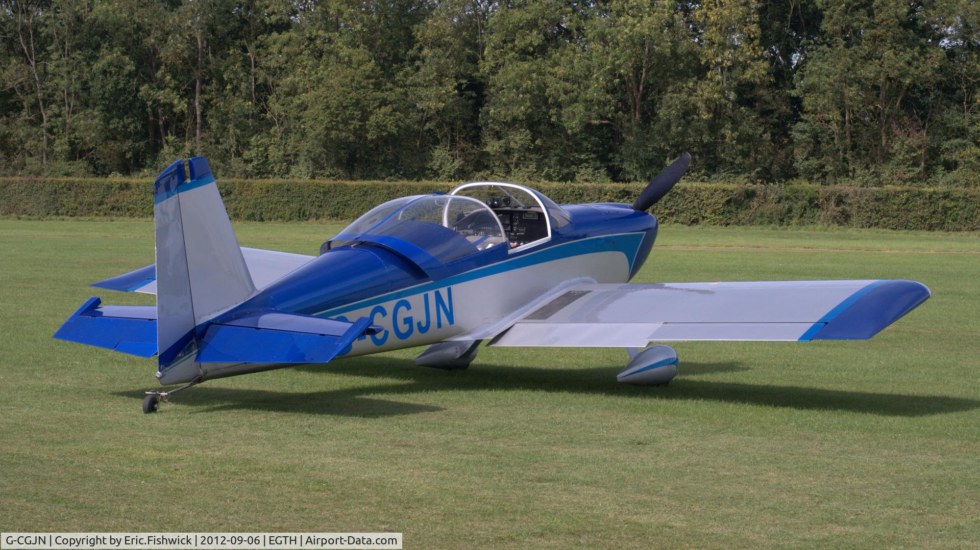 G-CGJN, 2009 Vans RV-7 C/N 73185, 2. G-CGJN at Shuttleworth (Old Warden) Aerodrome.