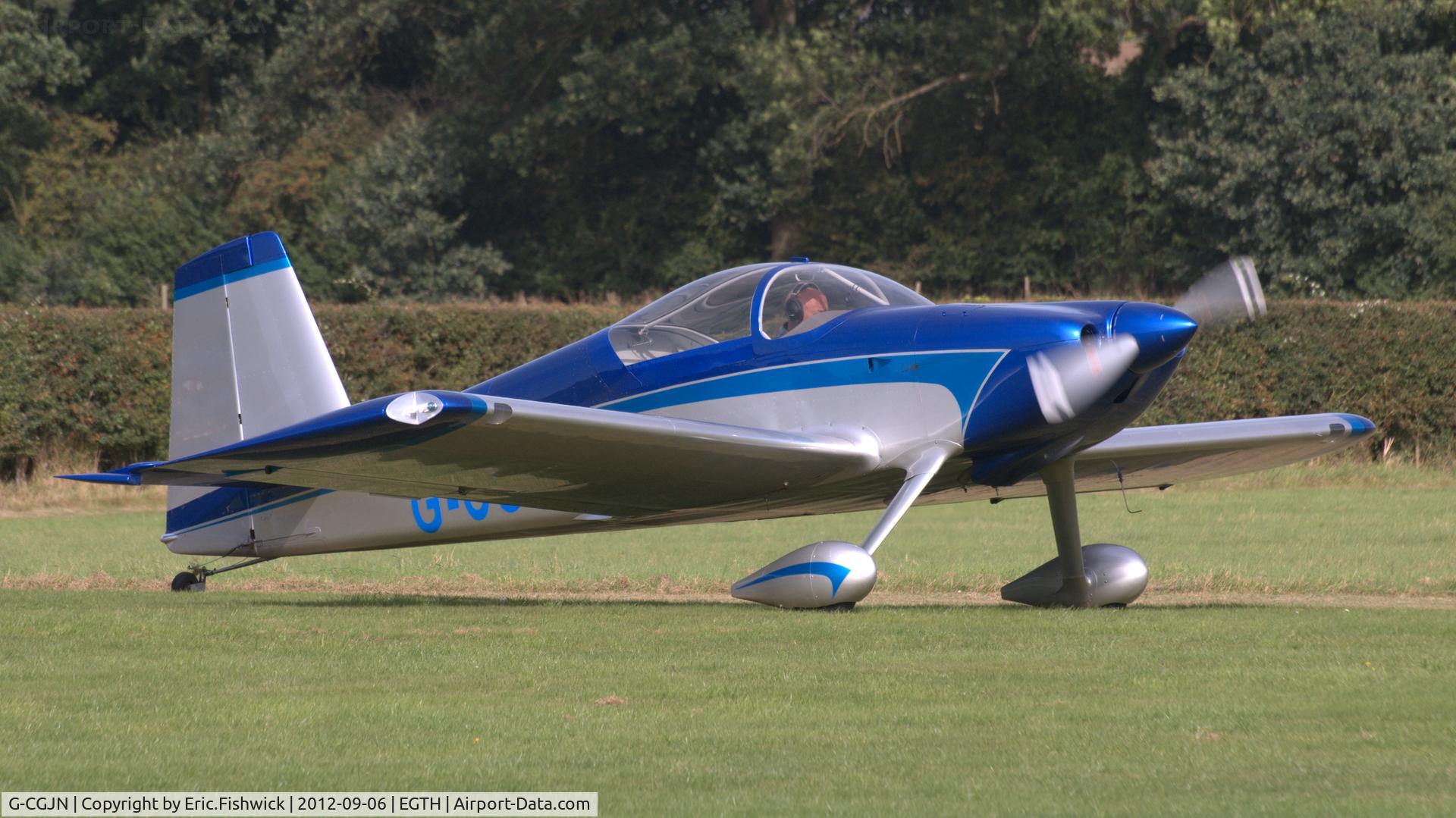 G-CGJN, 2009 Vans RV-7 C/N 73185, 3. G-CGJN at Shuttleworth (Old Warden) Aerodrome.