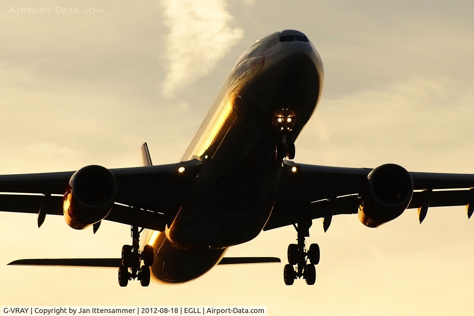 G-VRAY, 2012 Airbus A330-343X C/N 1296, G-VRAY @ EGLL