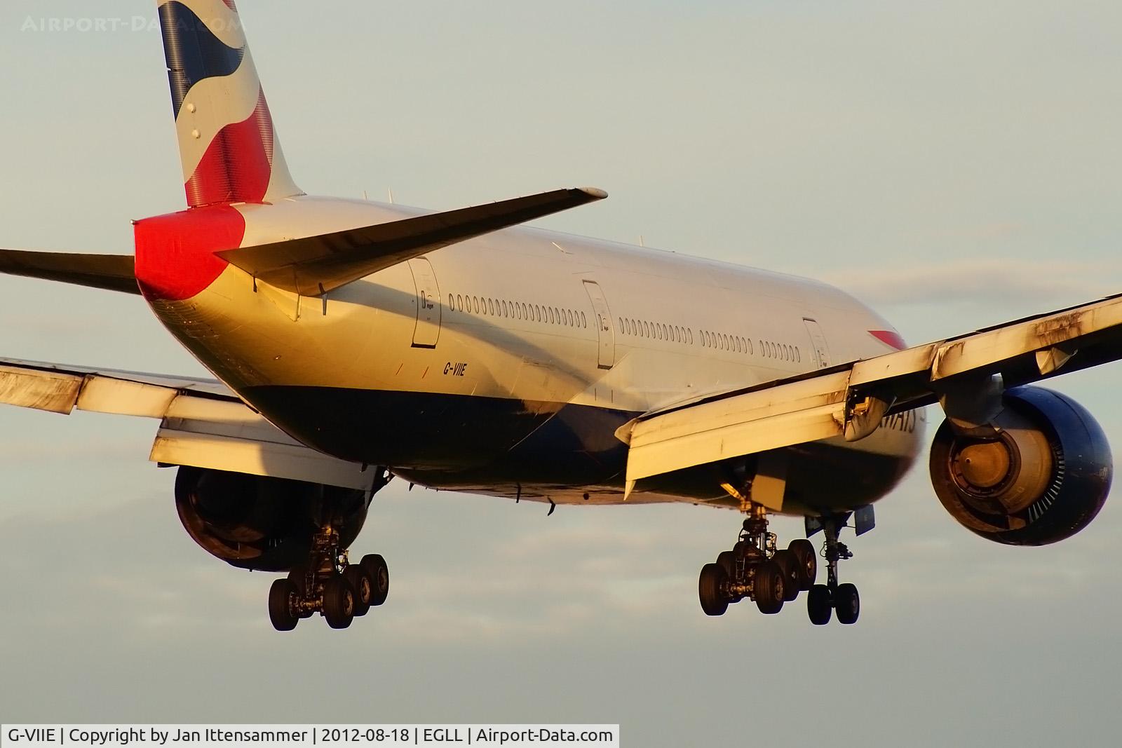 G-VIIE, 1997 Boeing 777-236 C/N 27487, G-VIIE @ EGLL