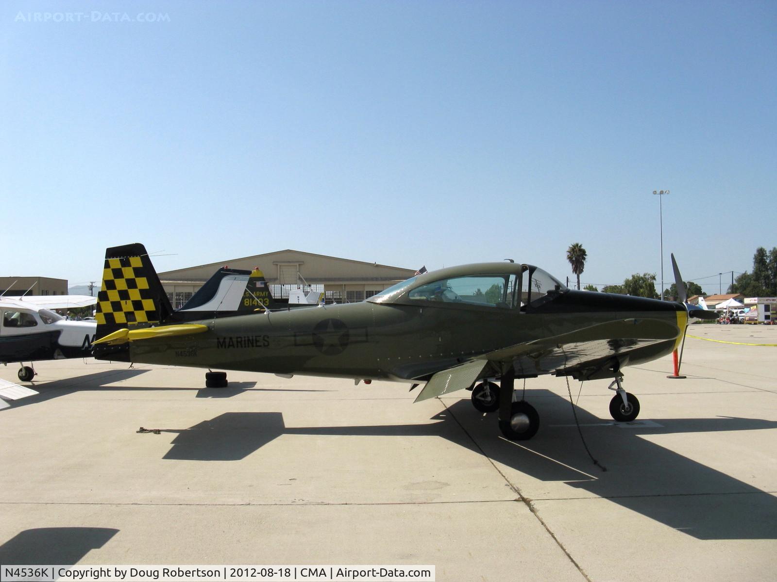 N4536K, 1948 Ryan Navion C/N NAV-4-1536, 1948 Ryan NAVION, Continental IO-520 285 Hp upgrade per STC