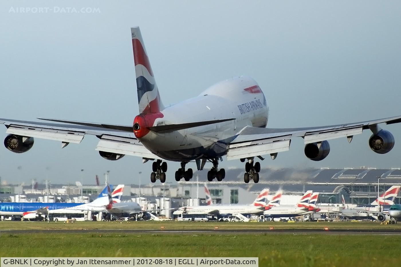 G-BNLK, 1990 Boeing 747-436 C/N 24053, G-BNLK @ EGLL