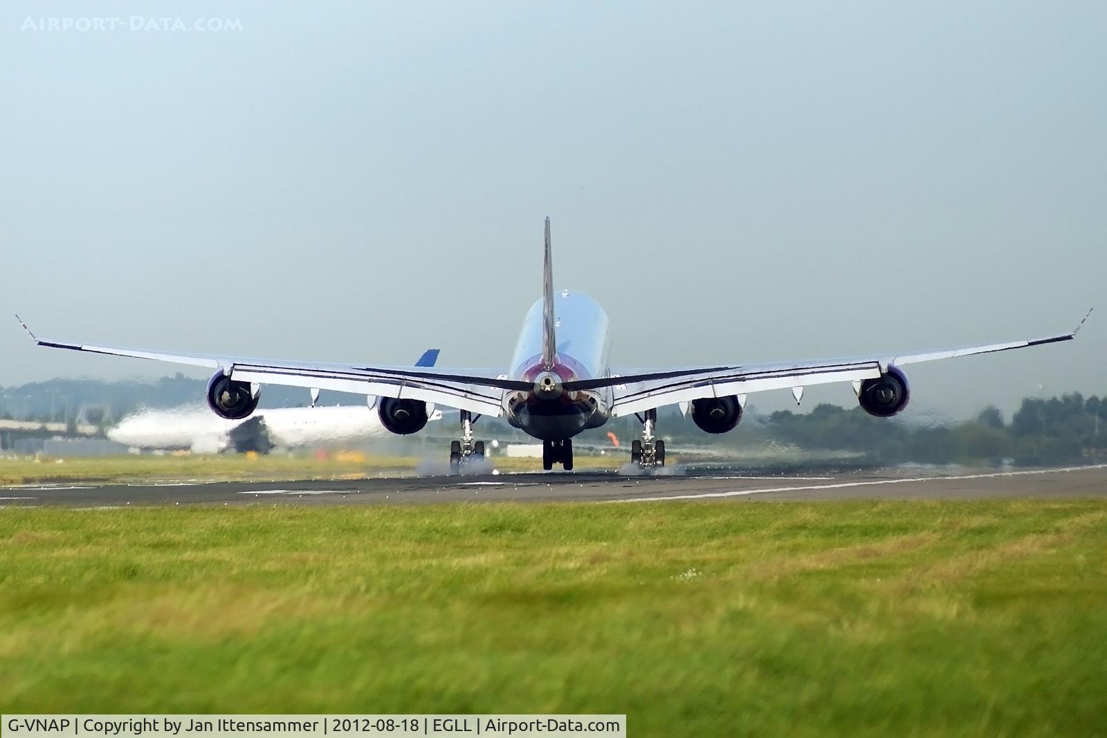 G-VNAP, 2005 Airbus A340-642 C/N 622, G-VNAP @ EGLL