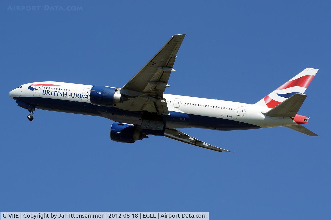 G-VIIE, 1997 Boeing 777-236 C/N 27487, G-VIIE @ EGLL