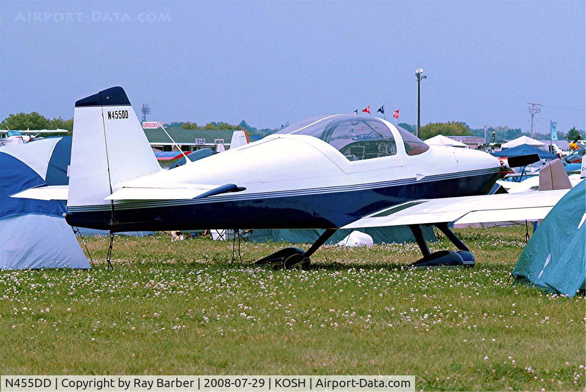 N455DD, 1995 Vans RV-6 C/N 21455, Van's RV-6 [21455] Oshkosh - Wittman Regional~N 29/07/2008