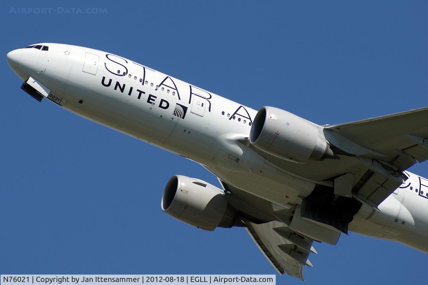 N76021, 2010 Boeing 777-224 C/N 39776, N76021 @ egll