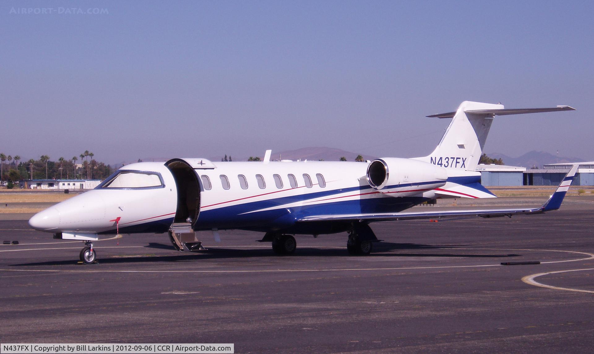 N437FX, 2006 Learjet 45 C/N 315, Visitor
