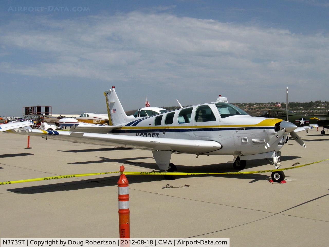 N373ST, 1982 Beech B36TC Bonanza C/N EA-308, 1982 Beech B36TC TURBO BONANZA, Continental TSIO-520-UB 300 Hp, Experimental class