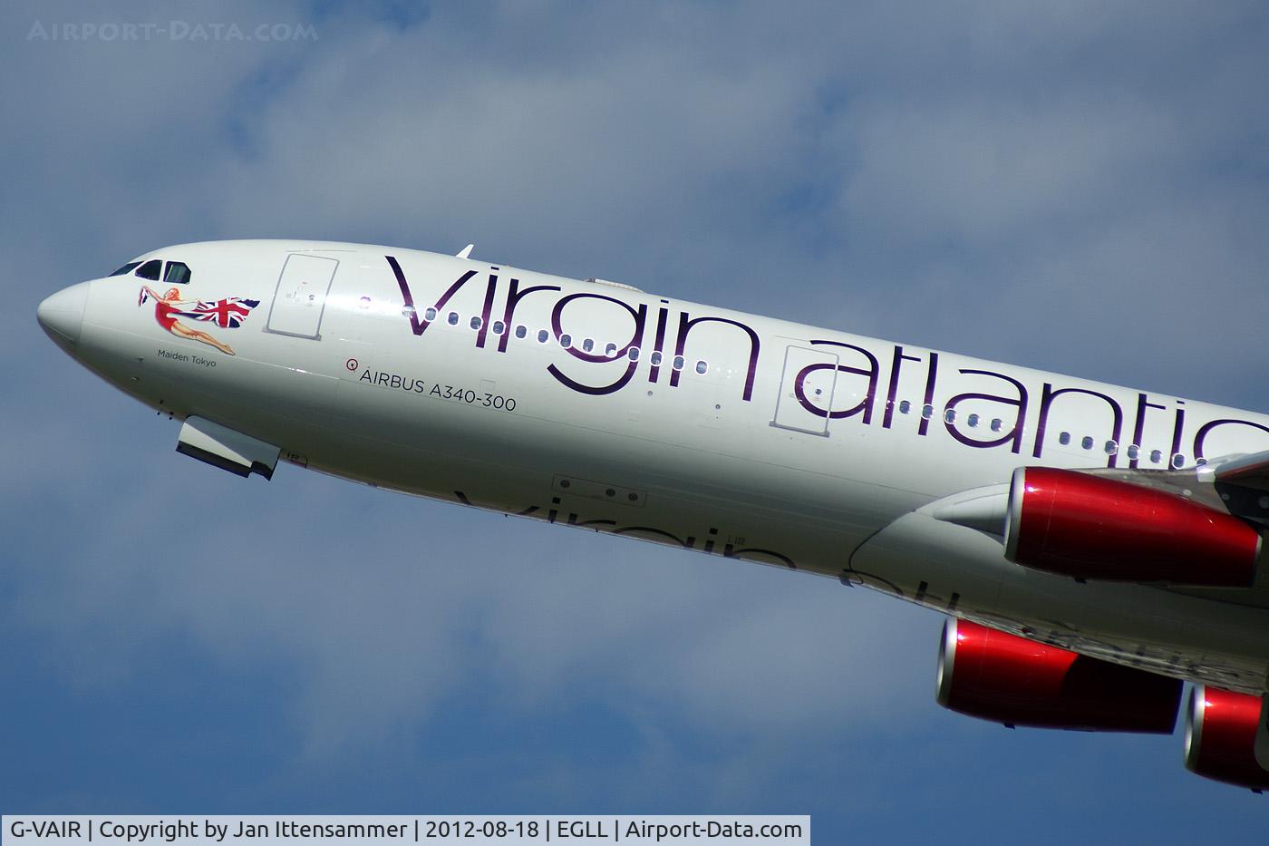 G-VAIR, 1997 Airbus A340-313 C/N 164, G-VAIR @ EGLL
