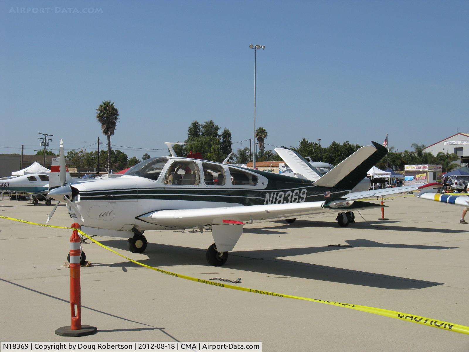 N18369, 1977 Beech V35B Bonanza C/N D-10050, 1977 Beech V35B BONANZA, Continental IO-520-B 285 Hp